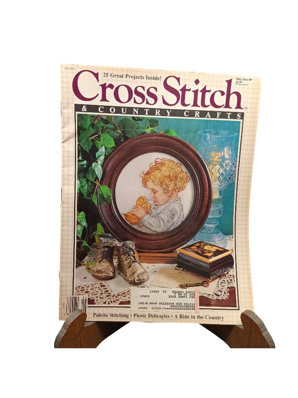 Better Homes & Gardens Cross Stitch & Country Crafts Magazine May/June 1989